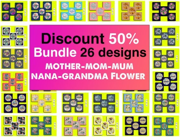 26 Mothers Day Papercut 3D SVG Shadow Boxes