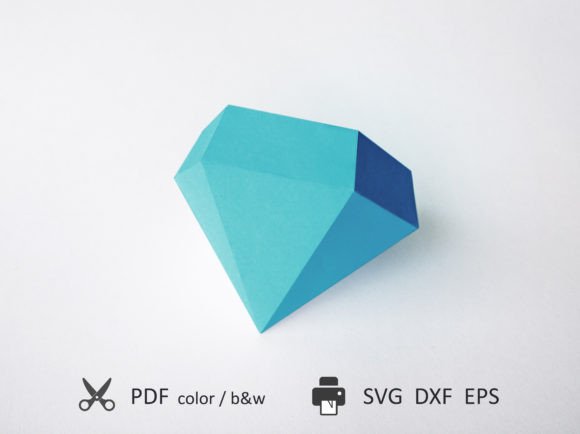 3D SVG Shapes: Gift Box Template Review
