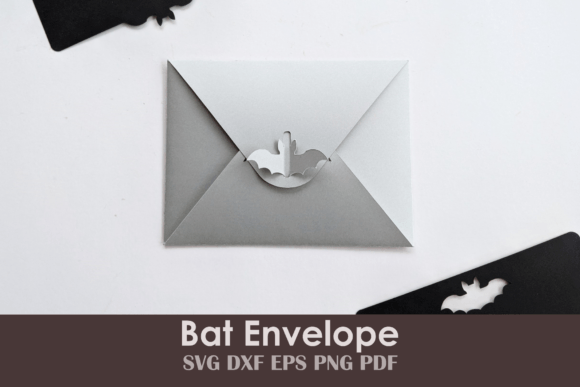 Bat Envelope and Cards: 3D SVG Shapes Review