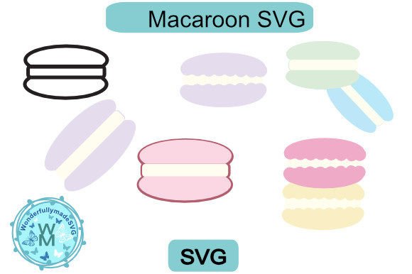 French Macaroons SVG: 3D SVG Shapes Review