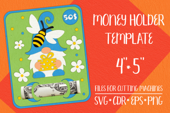 Gnome Bee Card 3D SVG Shapes Review