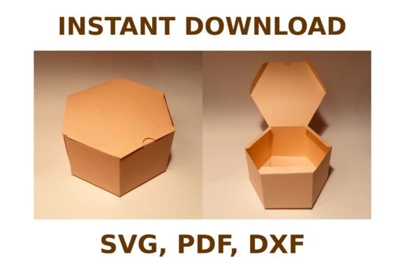 Hexagonal Box Template: A 3D SVG Shapes Review