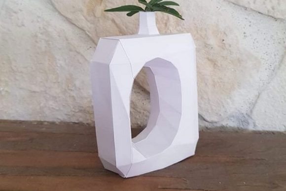 Holy Rectangular Paper Vases: 3D SVG Flowers Review