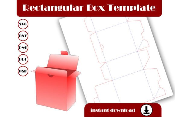 Rectangular Box Template: 3D SVG Shapes Review