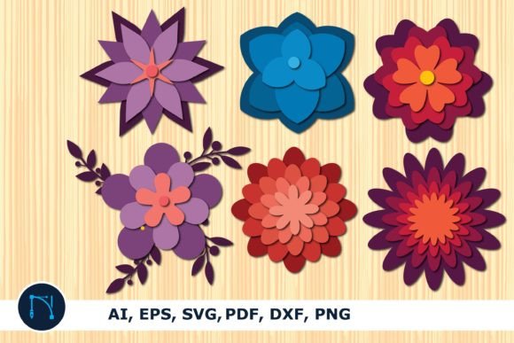 Review: Laser Paper Cut Layer Flower SVG for Embroidery