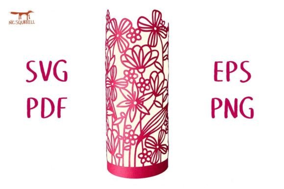 Review: Summer Flower Garden Lantern 3D SVG Shapes
