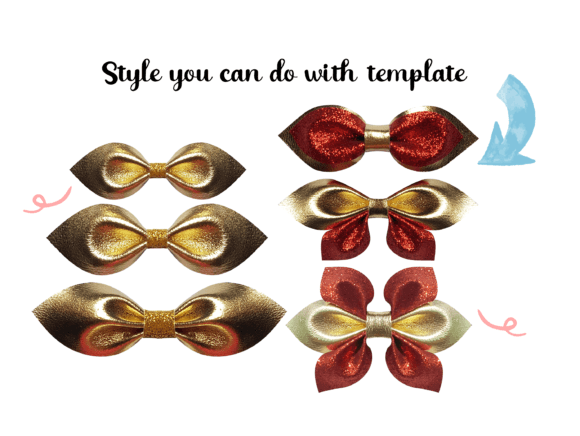 Reviewing Hairbow Template: A 3D SVG for Shapes