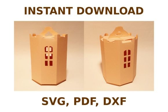 Tower Box Template: Premium 3D SVG Shapes for Makers